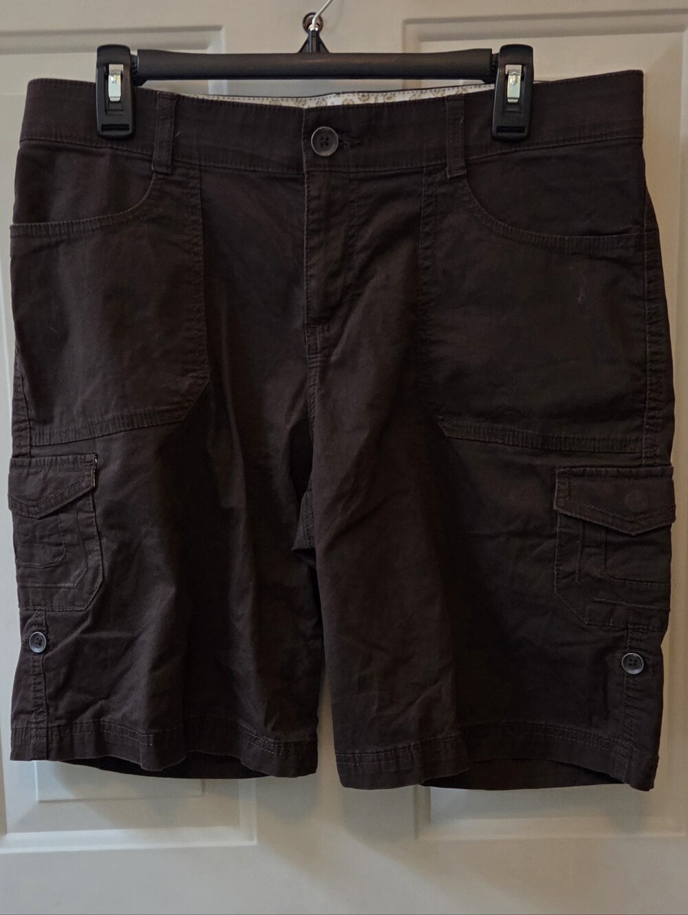 Lee Sinfully Soft Women's Cargo Shorts - Brown